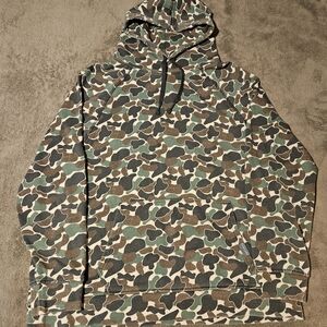 Burlebo Men's Fleece Hoodie - Throwback Camo